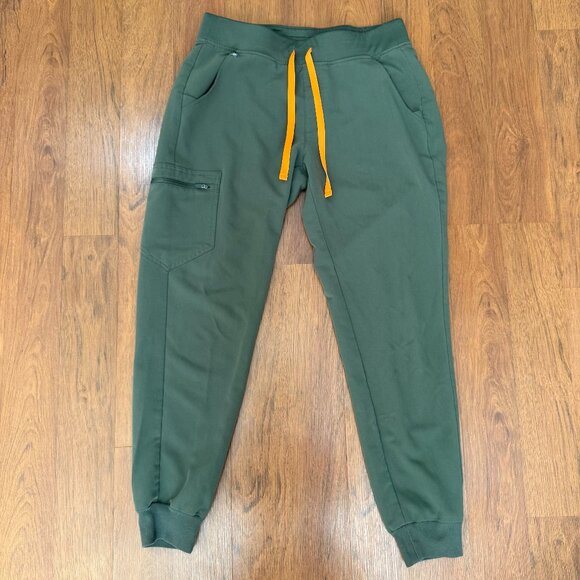 Figs S Casma Top M Zamora Jogger Pants Moss Scrubs Regular - Picture 3 of 8